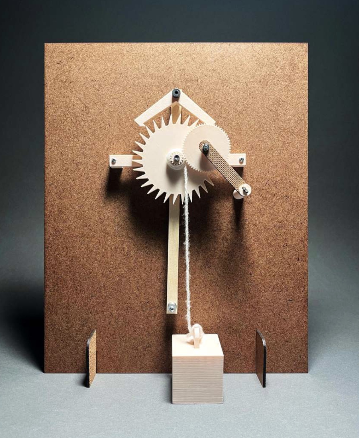 Prototype of the escapement mechanism